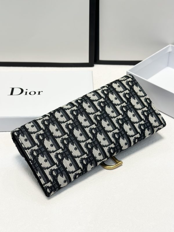 Dior Small Saddle Pouch with Chain - 图片 5
