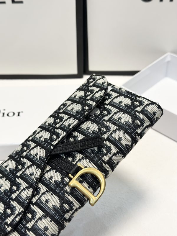 Dior Small Saddle Pouch with Chain - 图片 6