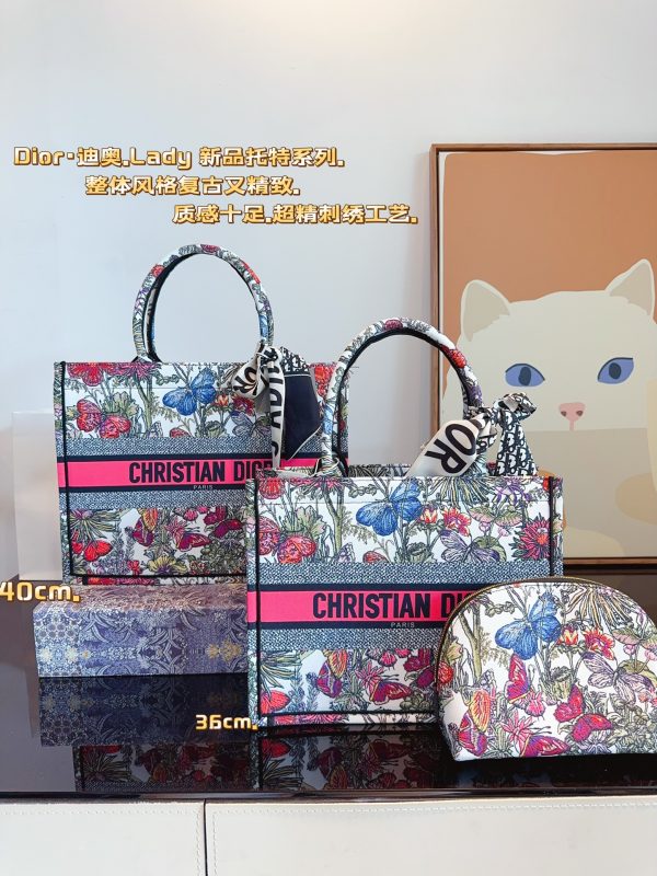 Dior Large Dior Book Tote - 图片 10