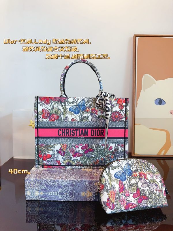 Dior Large Dior Book Tote - 图片 11