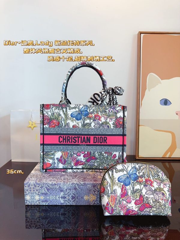 Dior Large Dior Book Tote - 图片 12