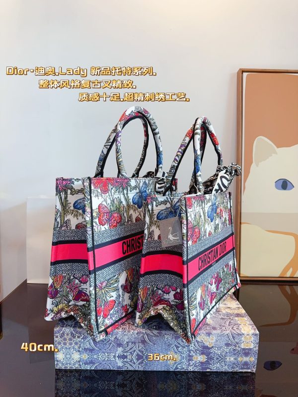 Dior Large Dior Book Tote - 图片 13