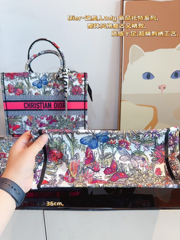 Dior Large Dior Book Tote - 图片 17