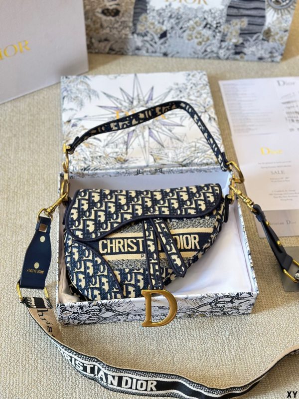 Dior Saddle Bag with Strap - 图片 16