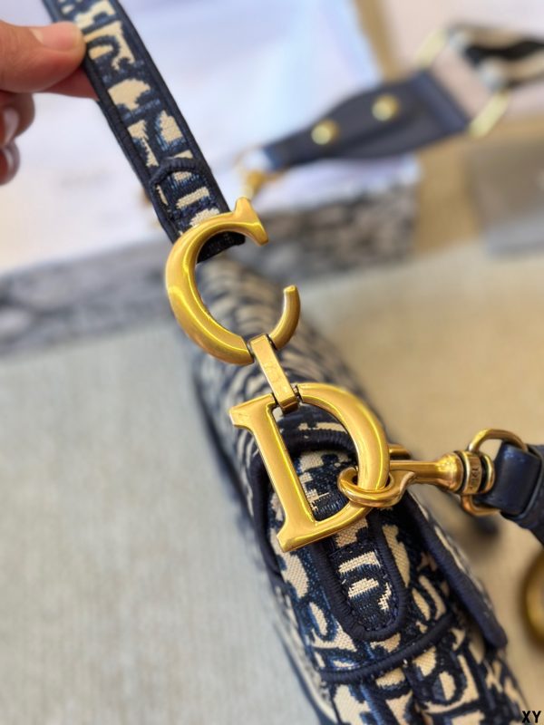 Dior Saddle Bag with Strap - 图片 18