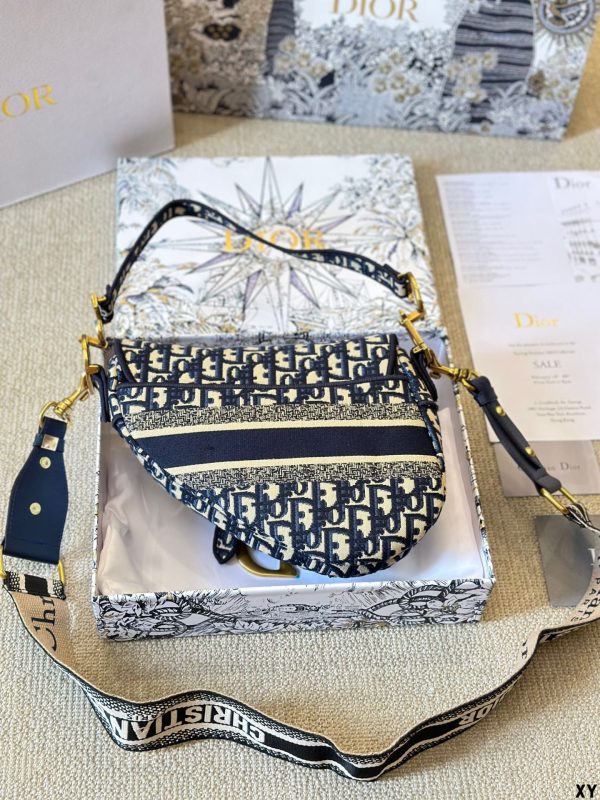 Dior Saddle Bag with Strap - 图片 19