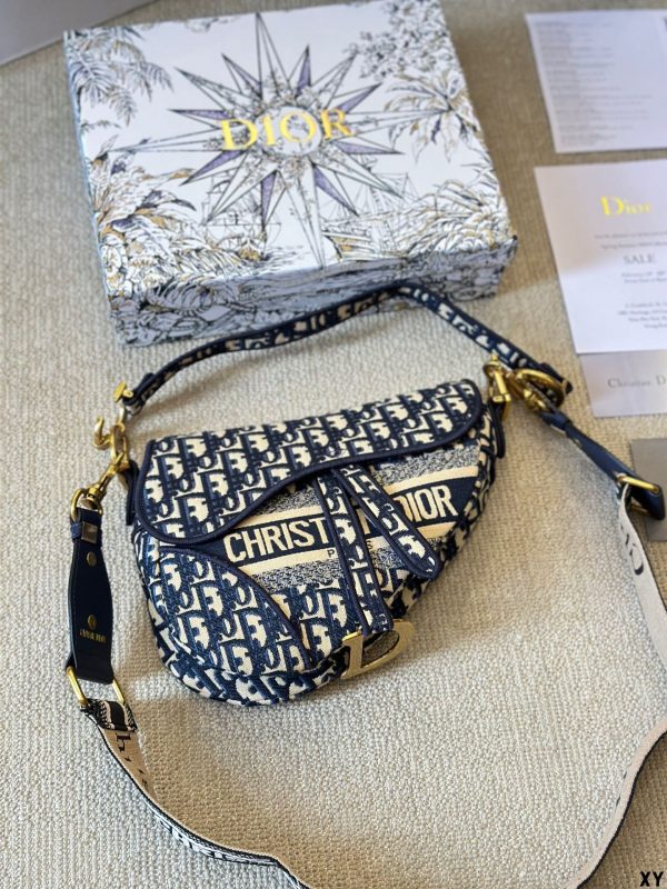 Dior Saddle Bag with Strap - 图片 22
