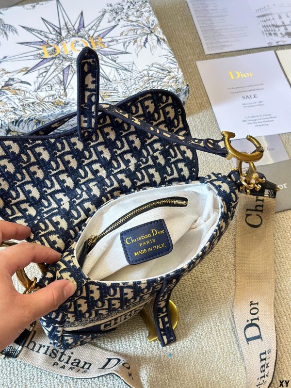 Dior Saddle Bag with Strap - 图片 24